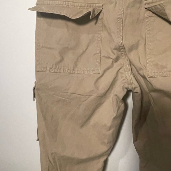 PLT Low Rise Tan Cargo Pants - Picture 3 of 16